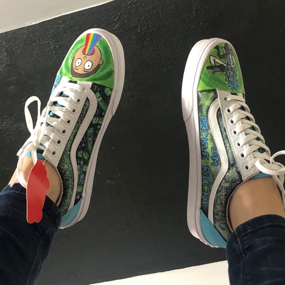 Detail Rick And Morty Vans High Tops Nomer 40