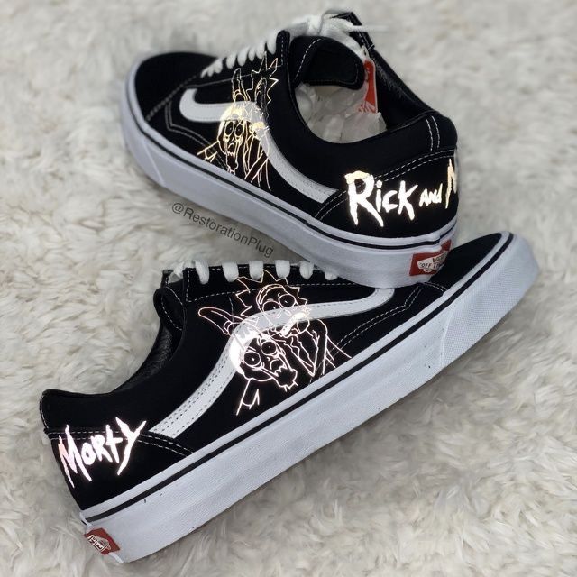 Detail Rick And Morty Vans High Tops Nomer 7