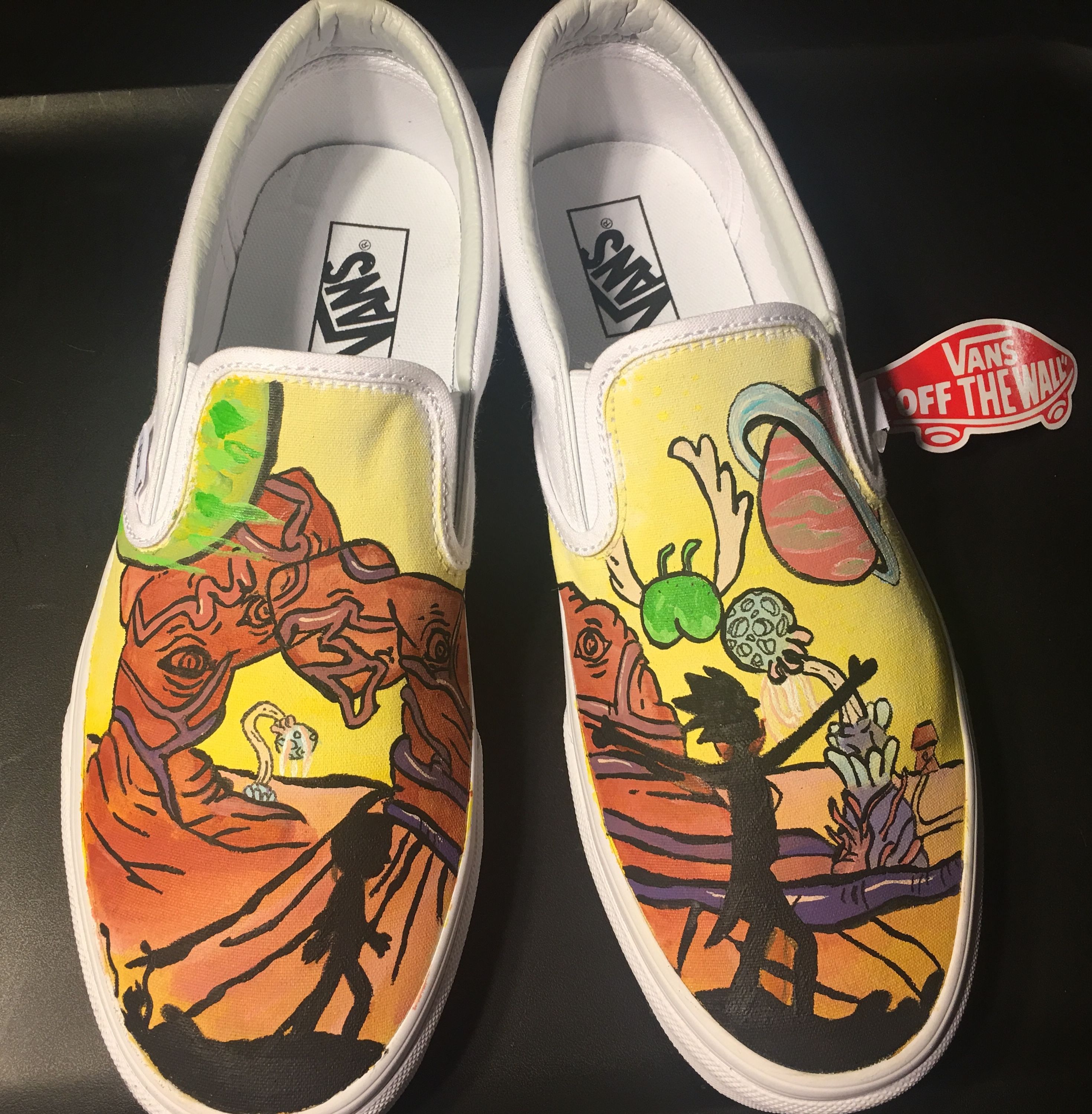 Detail Rick And Morty Vans Slip On Nomer 17