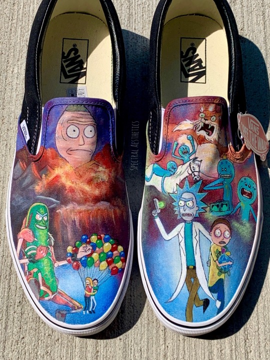 Detail Rick And Morty Vans Slip On Nomer 31