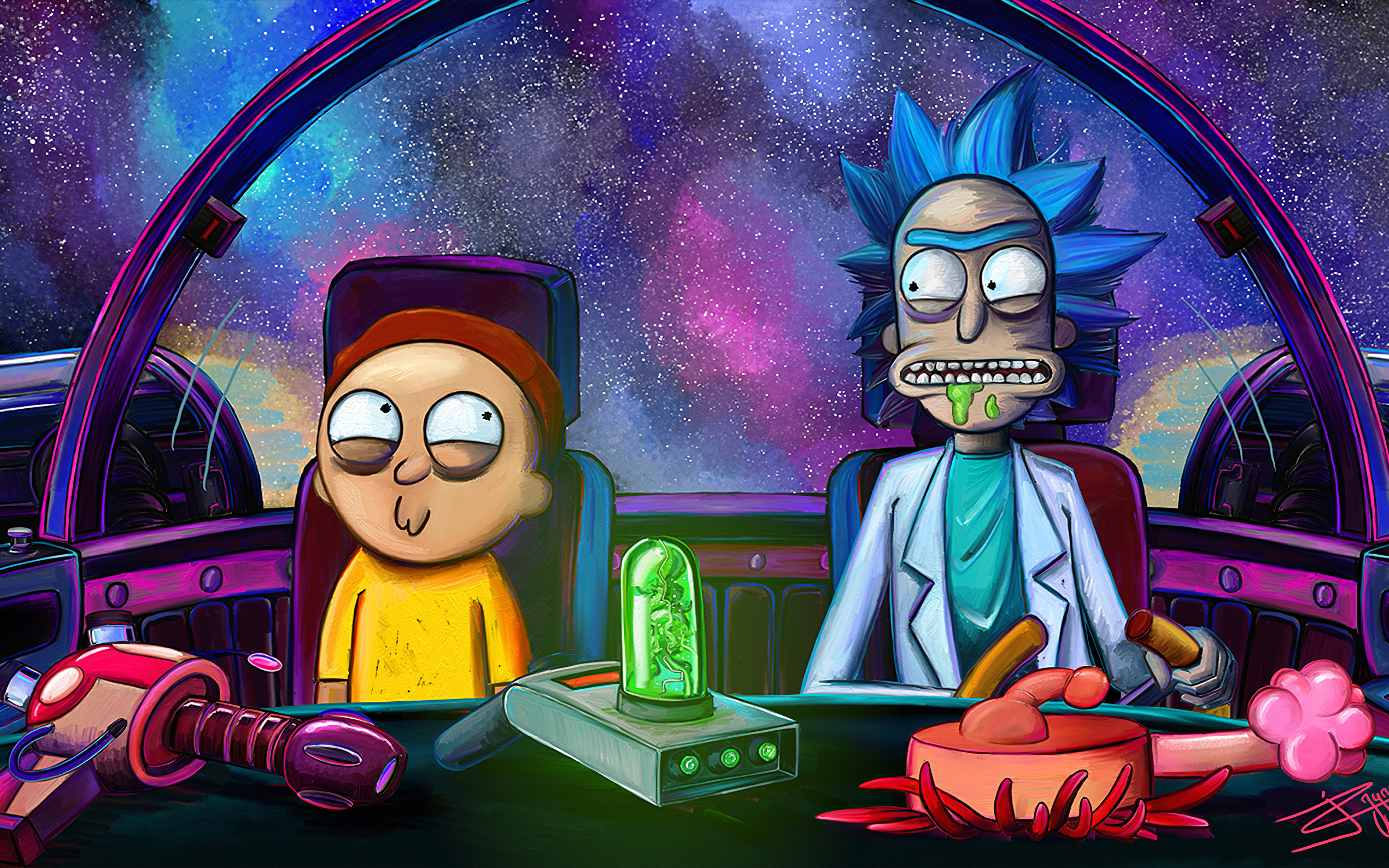 Detail Rick And Morty Wallpaper Nomer 27