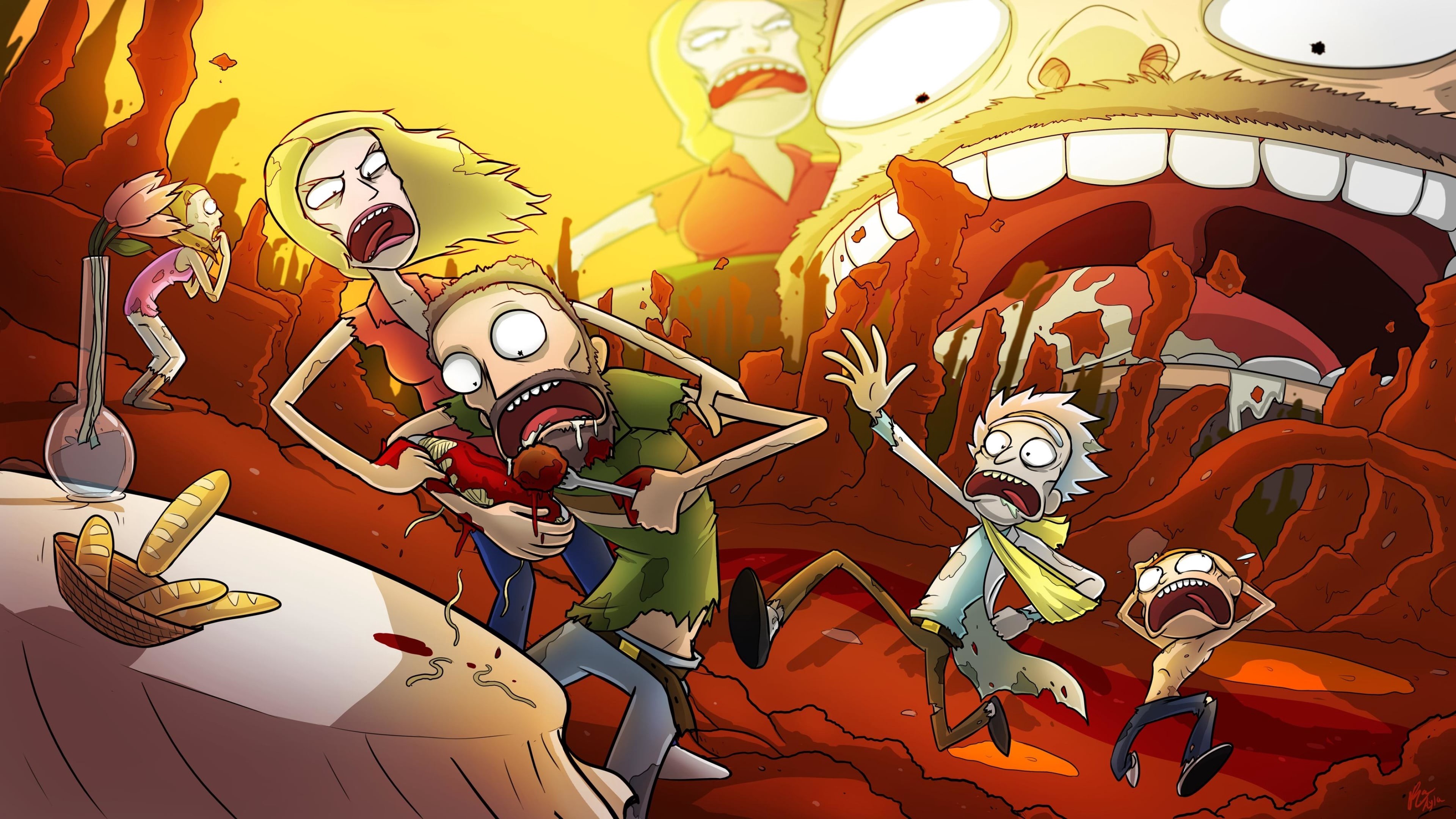 Detail Rick And Morty Wallpaper 4k Nomer 34