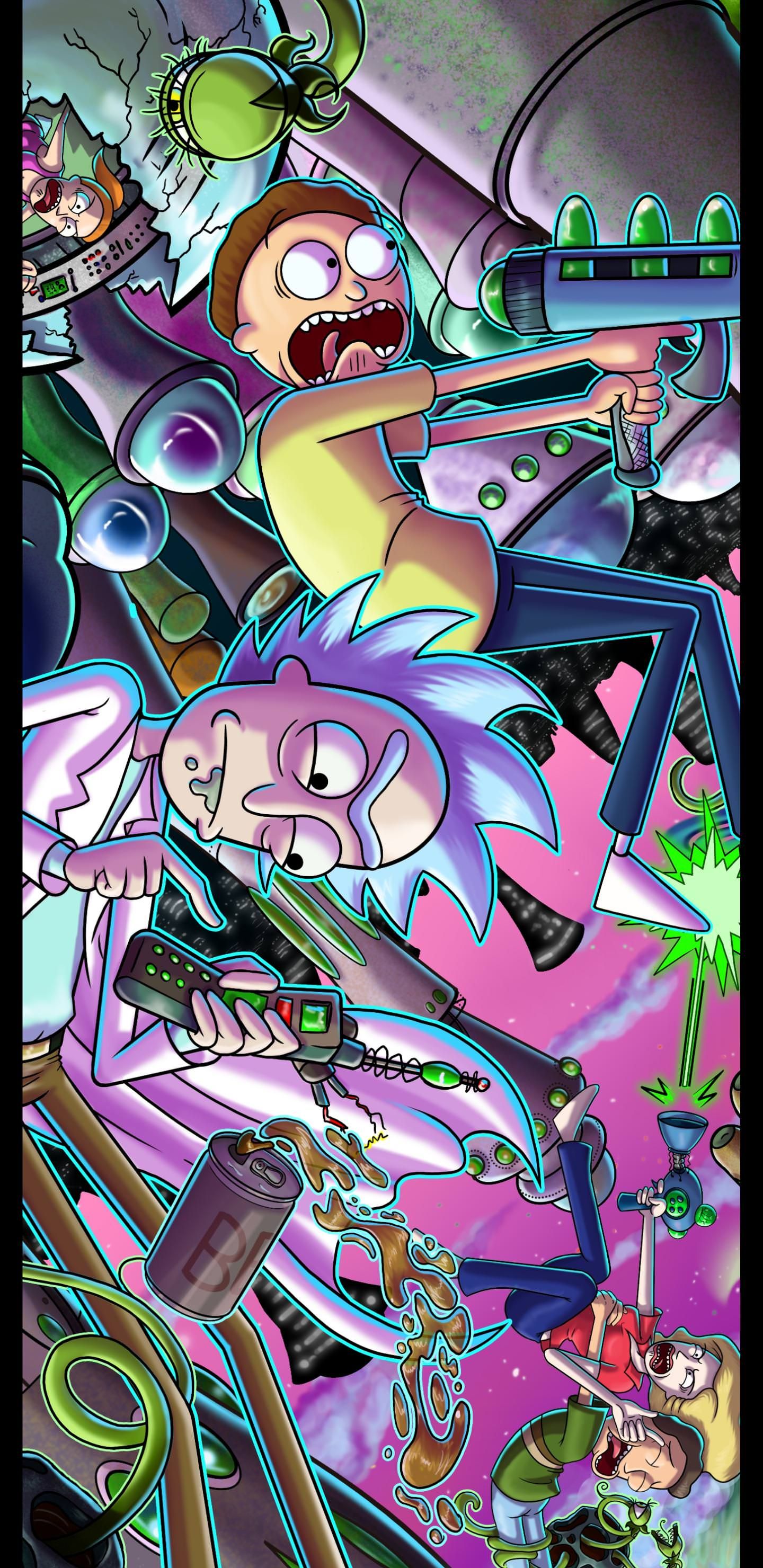 Detail Rick And Morty Wallpaper Hd Nomer 15