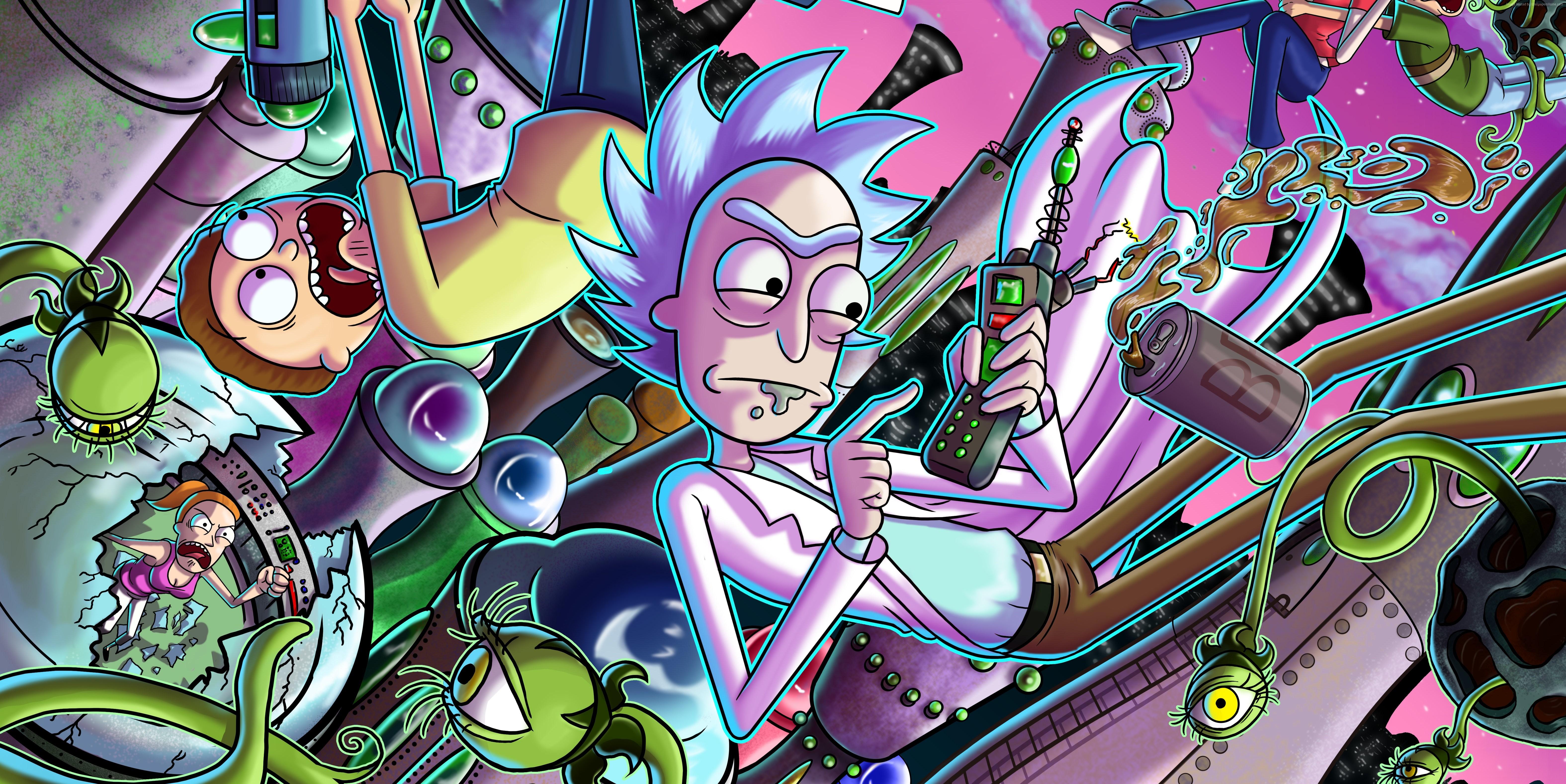 Detail Rick And Morty Wallpaper Hd Nomer 24