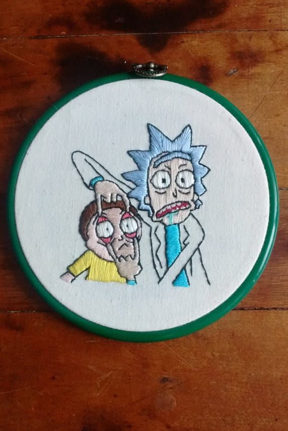 Detail Rick And Morty Window Curtains Nomer 32