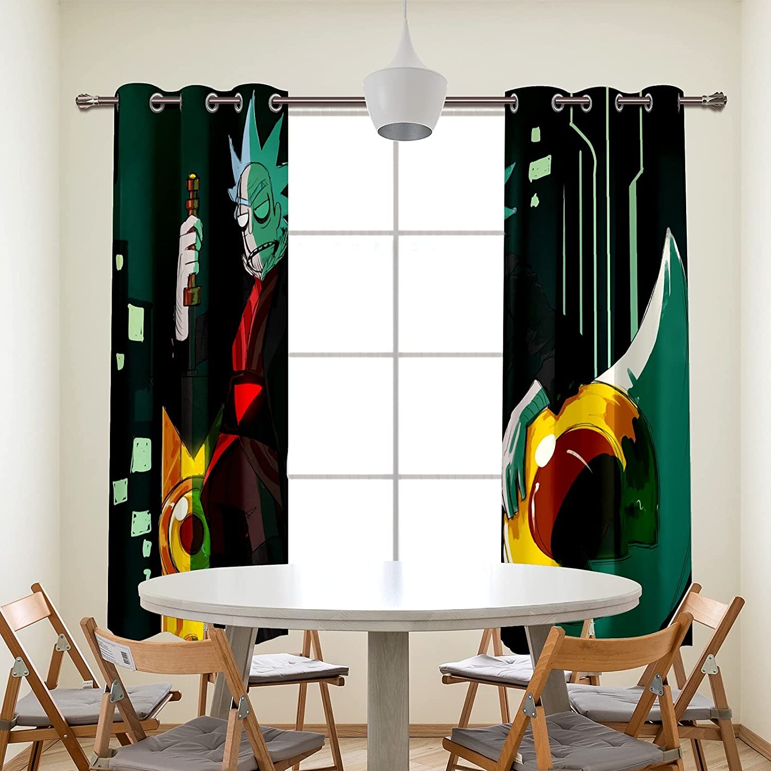 Detail Rick And Morty Window Curtains Nomer 8