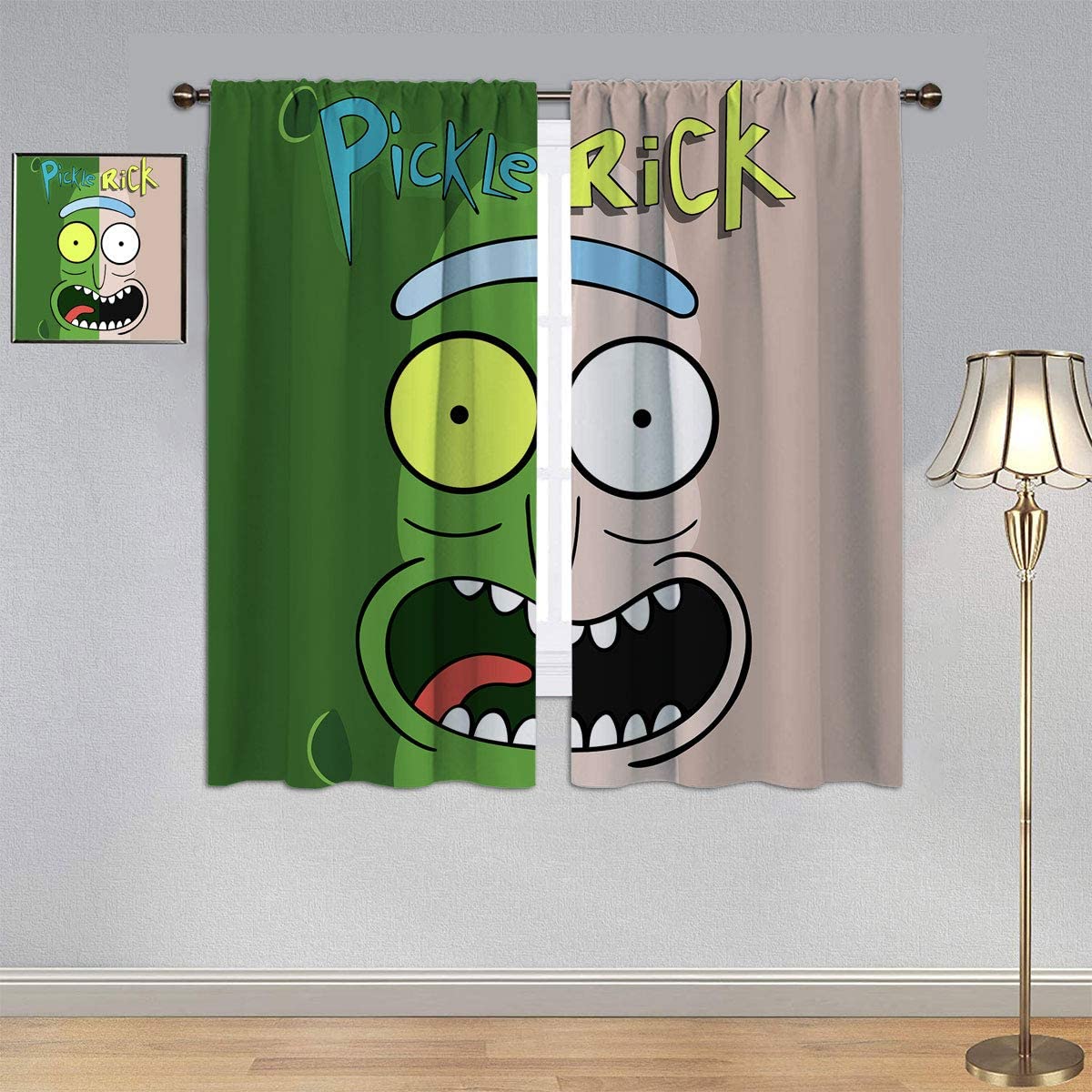 Detail Rick And Morty Window Curtains Nomer 9