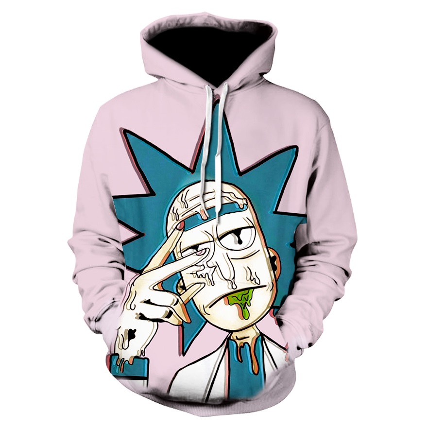 Detail Rick And Morty Zipper Hoodie Nomer 13