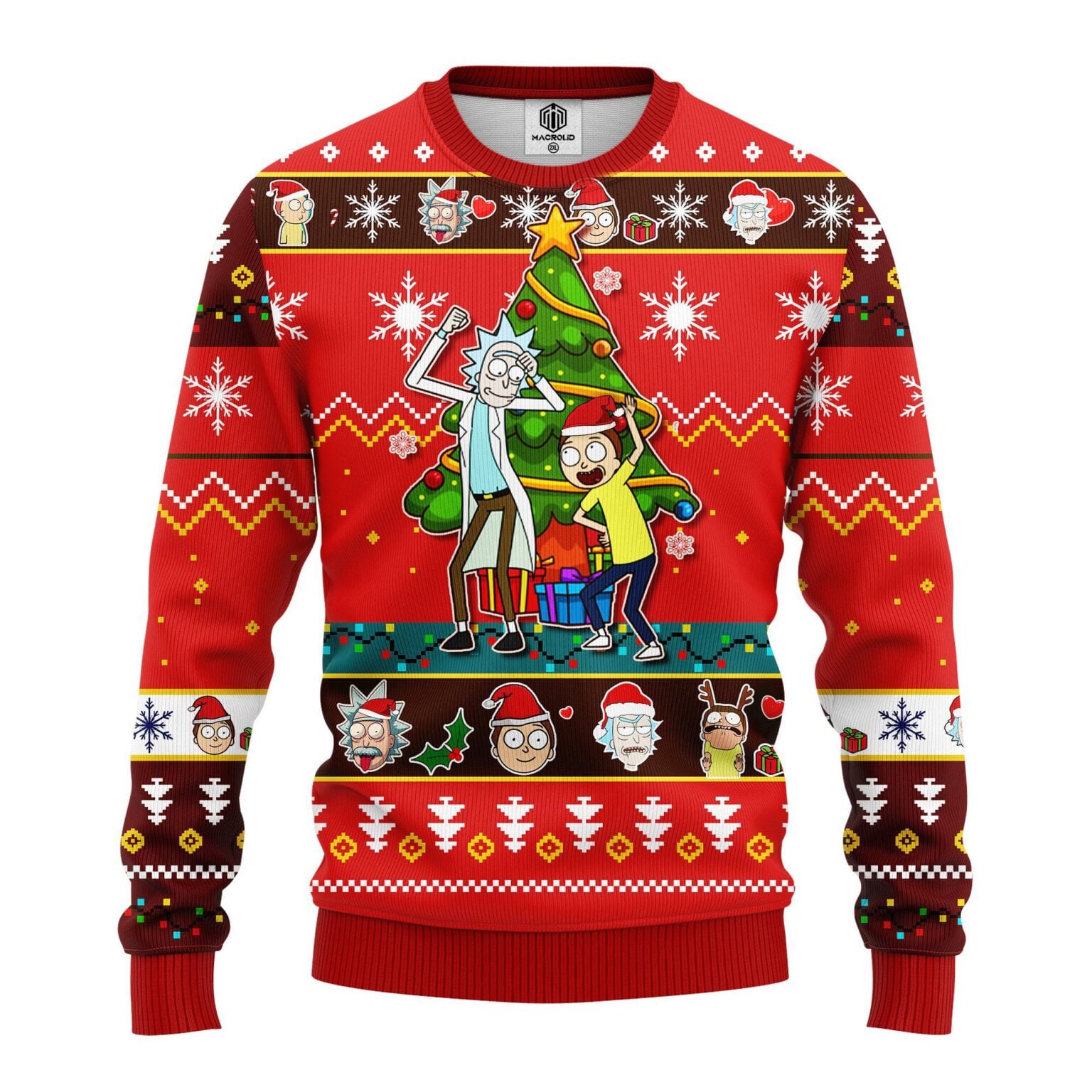 Detail Rick Morty Christmas Sweater Nomer 5