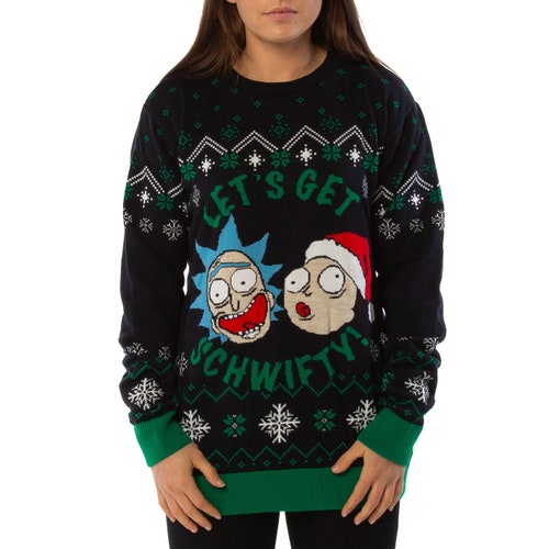 Detail Rick Morty Christmas Sweater Nomer 48