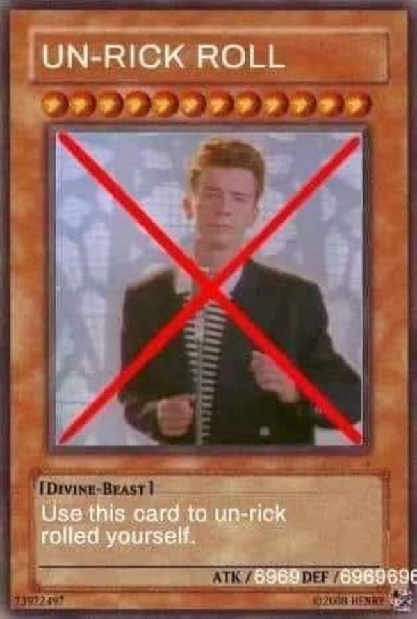 Detail Rick Roll Meme Nomer 21