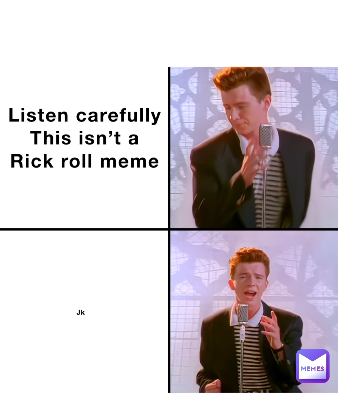Detail Rick Roll Meme Nomer 24