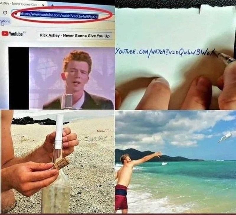 Detail Rick Roll Meme Nomer 41