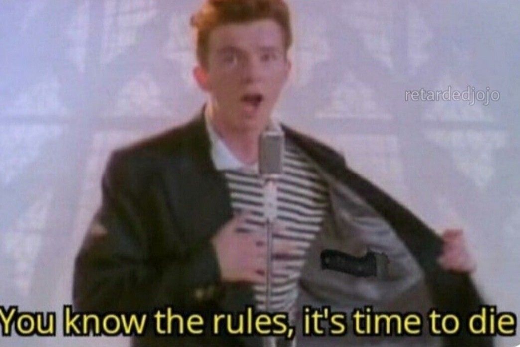 Detail Rick Roll Meme Nomer 49