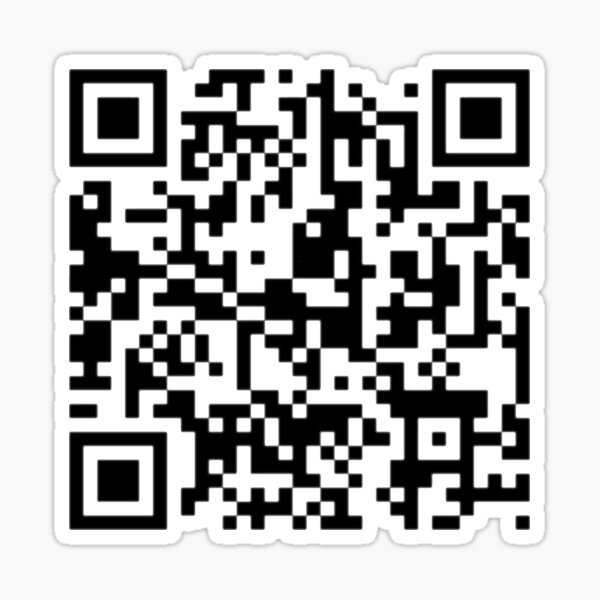 Detail Rick Roll Qr Code Sticker Nomer 2