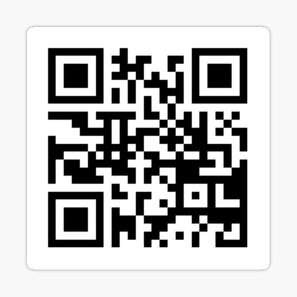 Detail Rick Roll Qr Code Sticker Nomer 18