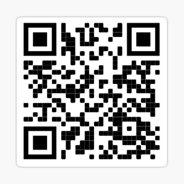 Detail Rick Roll Qr Code Sticker Nomer 4