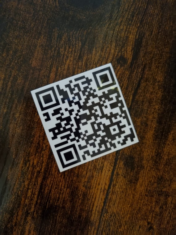Detail Rick Roll Qr Code Sticker Nomer 28