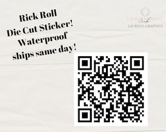 Detail Rick Roll Qr Code Sticker Nomer 33