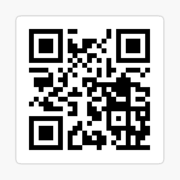 Detail Rick Roll Qr Code Sticker Nomer 6