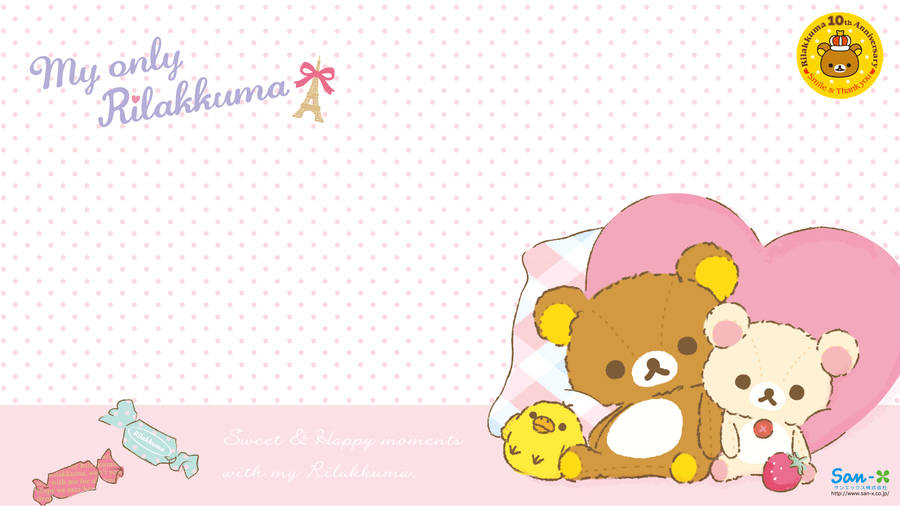 Detail Rilakkuma Pink Nomer 48