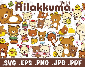 Detail Rilakkuma Vector Nomer 28