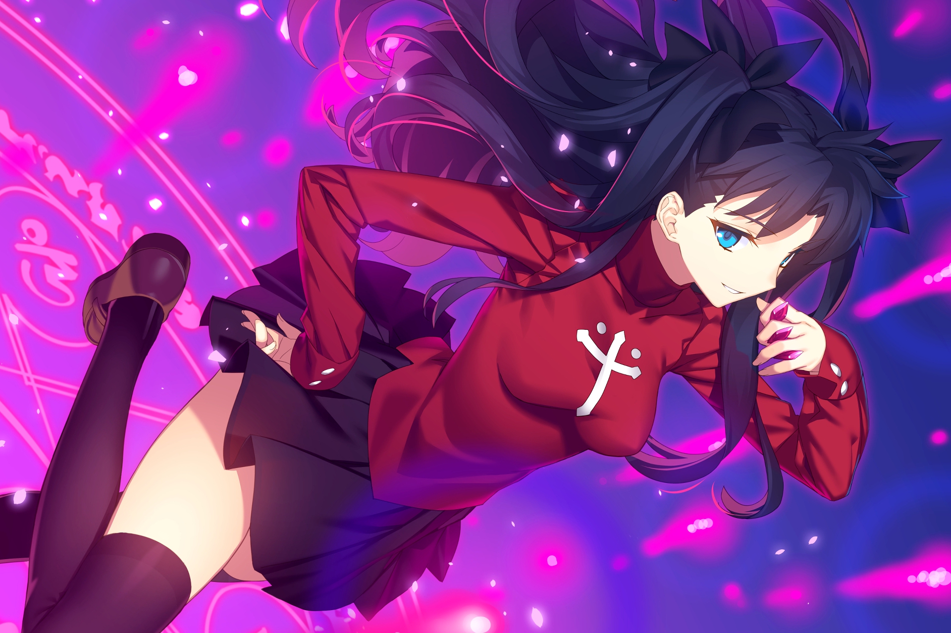 Detail Rin Tohsaka Wallpaper Nomer 9