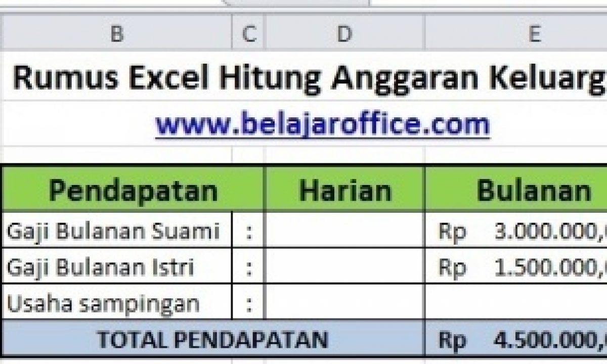 Detail Rincian Pengeluaran Bulanan Rumah Tangga Nomer 29