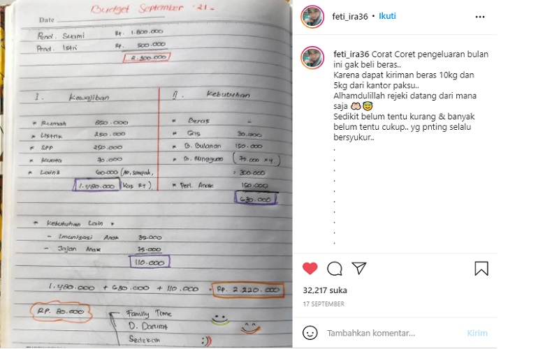 Detail Rincian Pengeluaran Bulanan Rumah Tangga Nomer 9