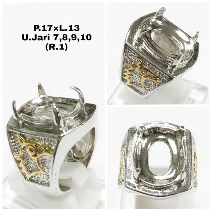 Detail Ring Batu Akik Perak Nomer 12