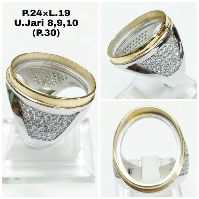 Detail Ring Batu Akik Perak Nomer 19