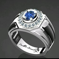 Detail Ring Batu Akik Perak Nomer 40