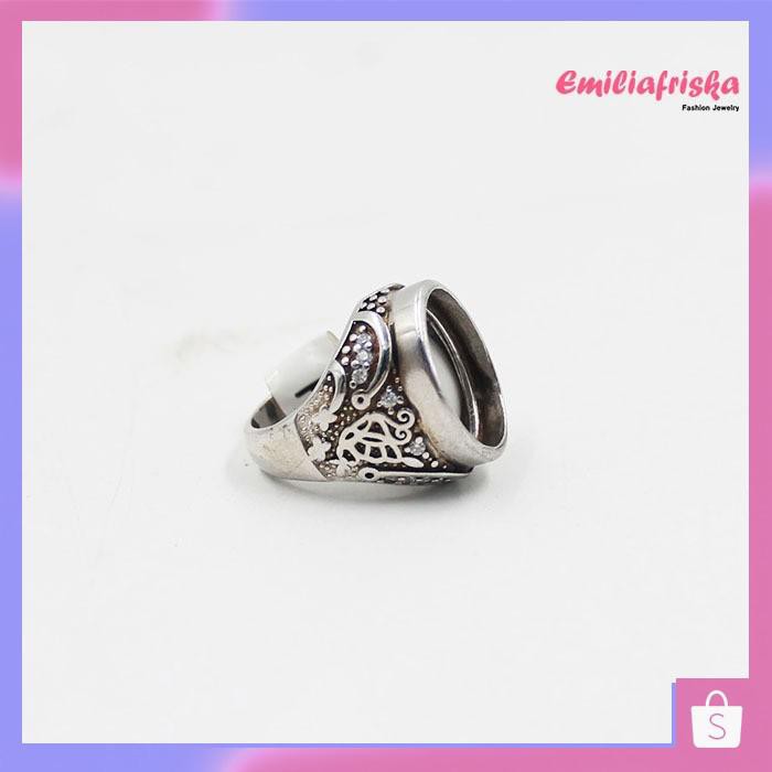 Detail Ring Batu Akik Perak Nomer 50