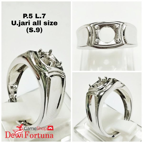 Detail Ring Batu Akik Perak Nomer 8