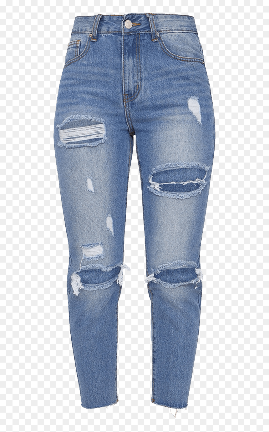 Detail Ripped Jeans Png Nomer 9