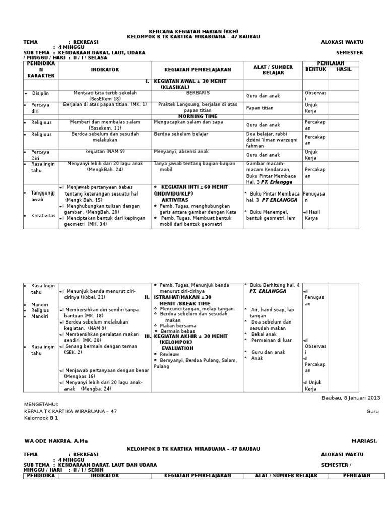 Detail Rkh Tema Rekreasi Nomer 21