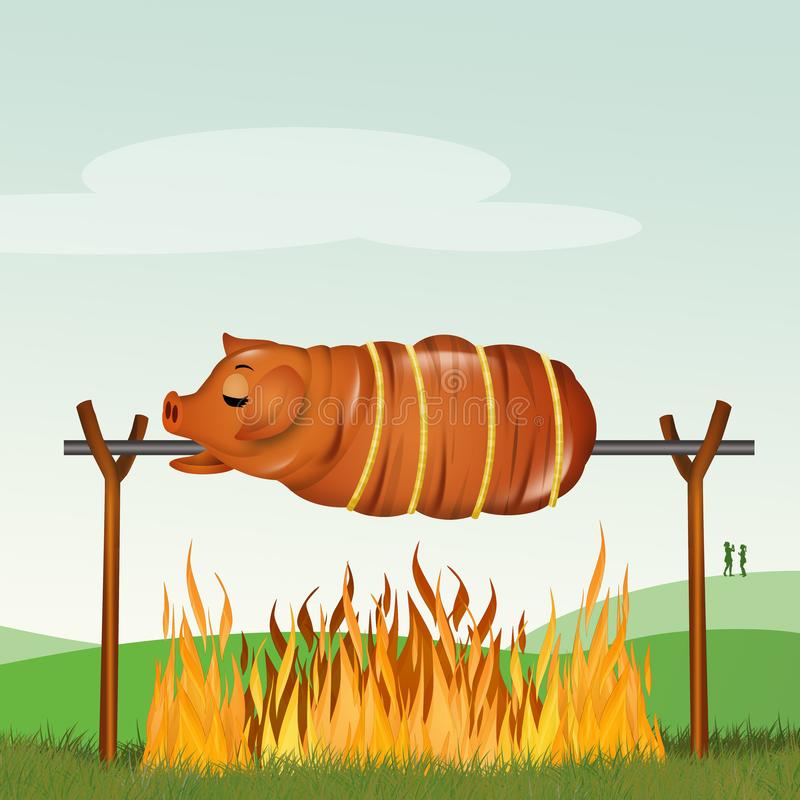 Detail Roasted Pig Clipart Nomer 49