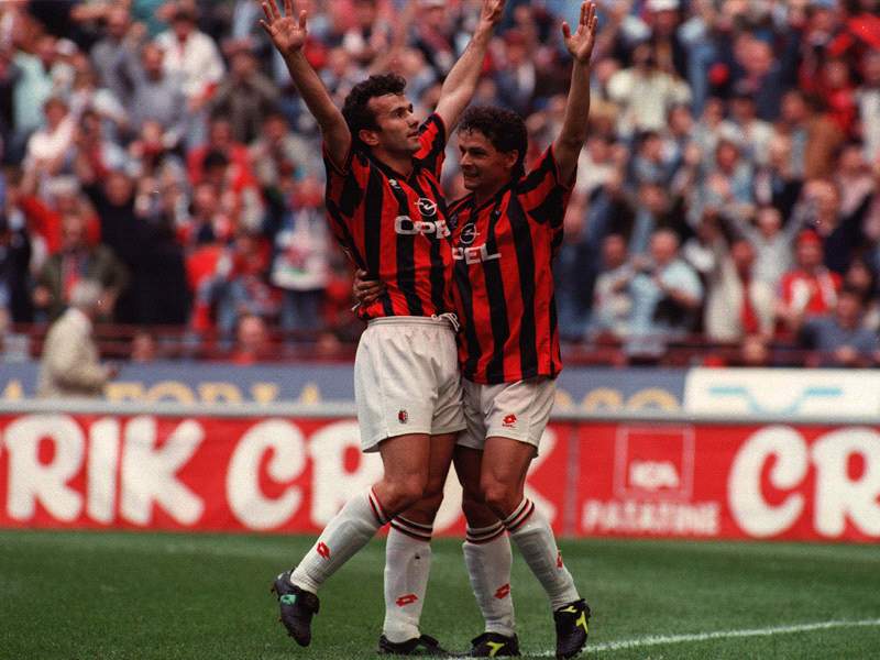 Detail Roberto Baggio Ac Milan Nomer 18