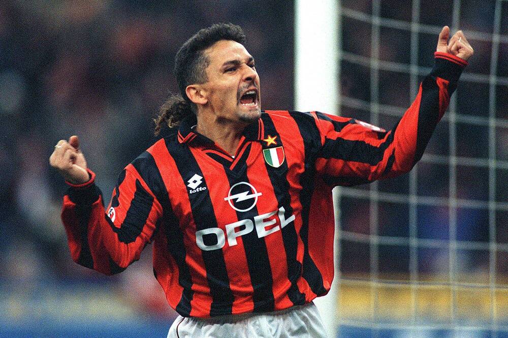 Detail Roberto Baggio Ac Milan Nomer 23