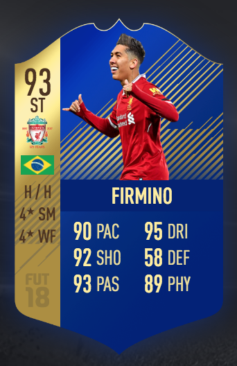 Detail Roberto Firmino Fifa 17 Nomer 18