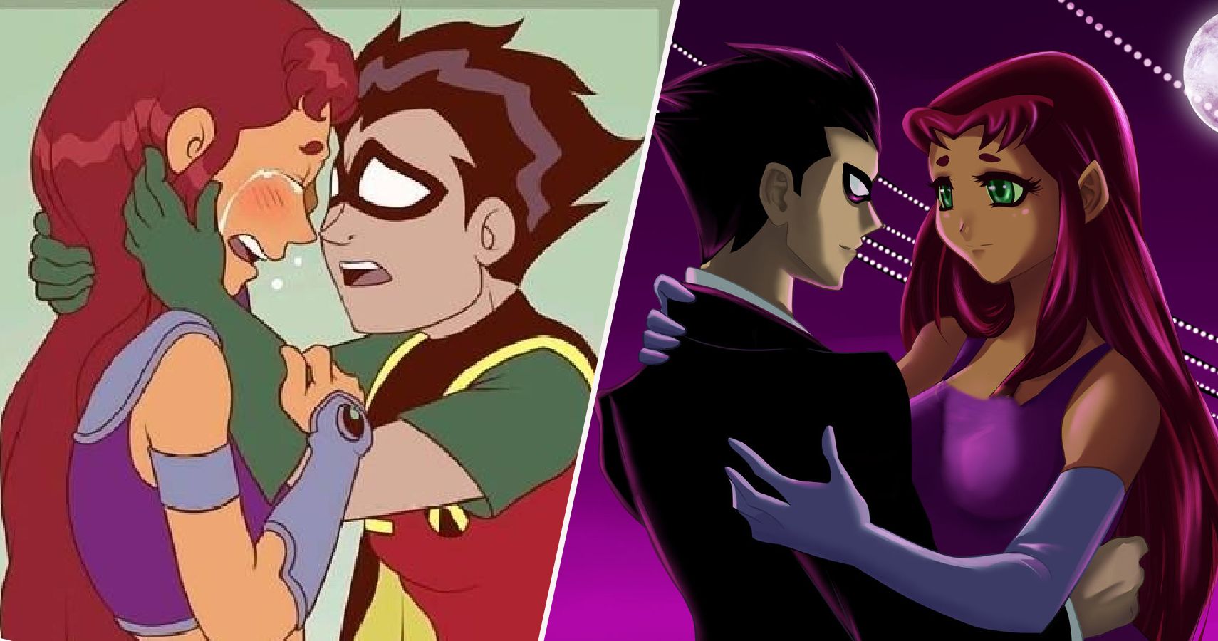 Detail Robin And Starfire Nomer 2