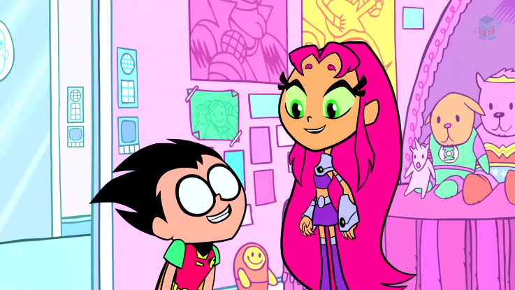 Detail Robin And Starfire Nomer 14