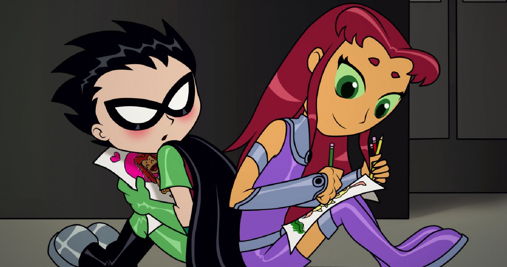 Detail Robin And Starfire Nomer 17