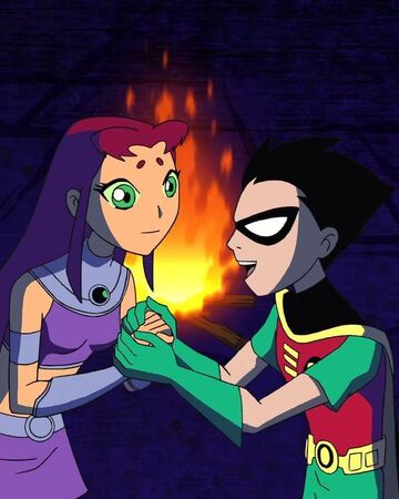 Detail Robin And Starfire Nomer 26