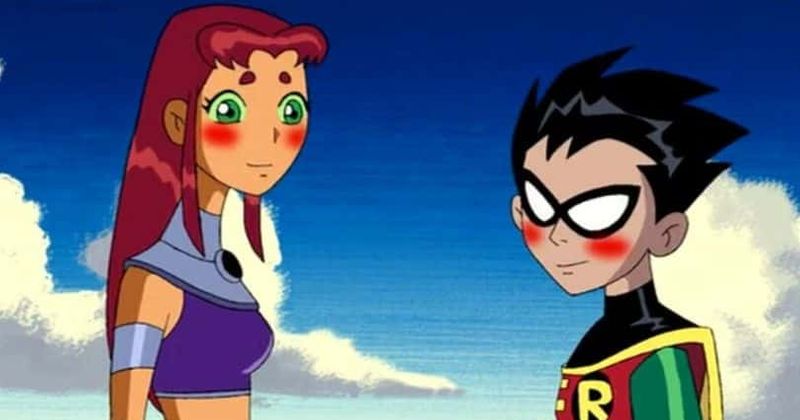 Detail Robin And Starfire Nomer 4