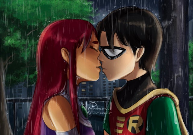 Detail Robin And Starfire Nomer 46
