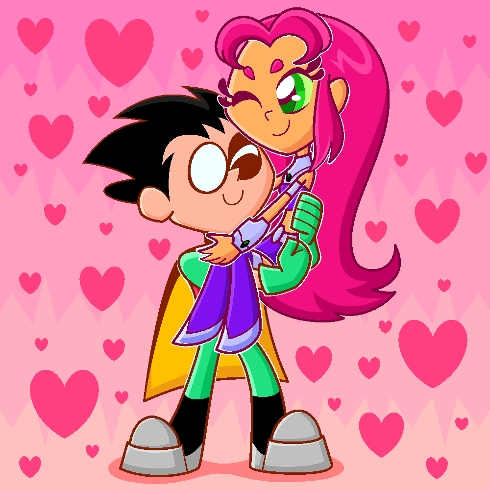 Detail Robin And Starfire Nomer 47