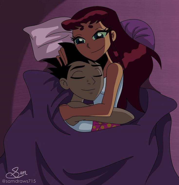 Detail Robin And Starfire Nomer 6