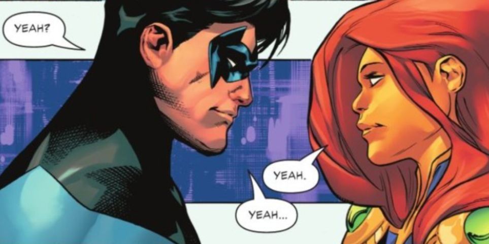 Detail Robin And Starfire Nomer 50