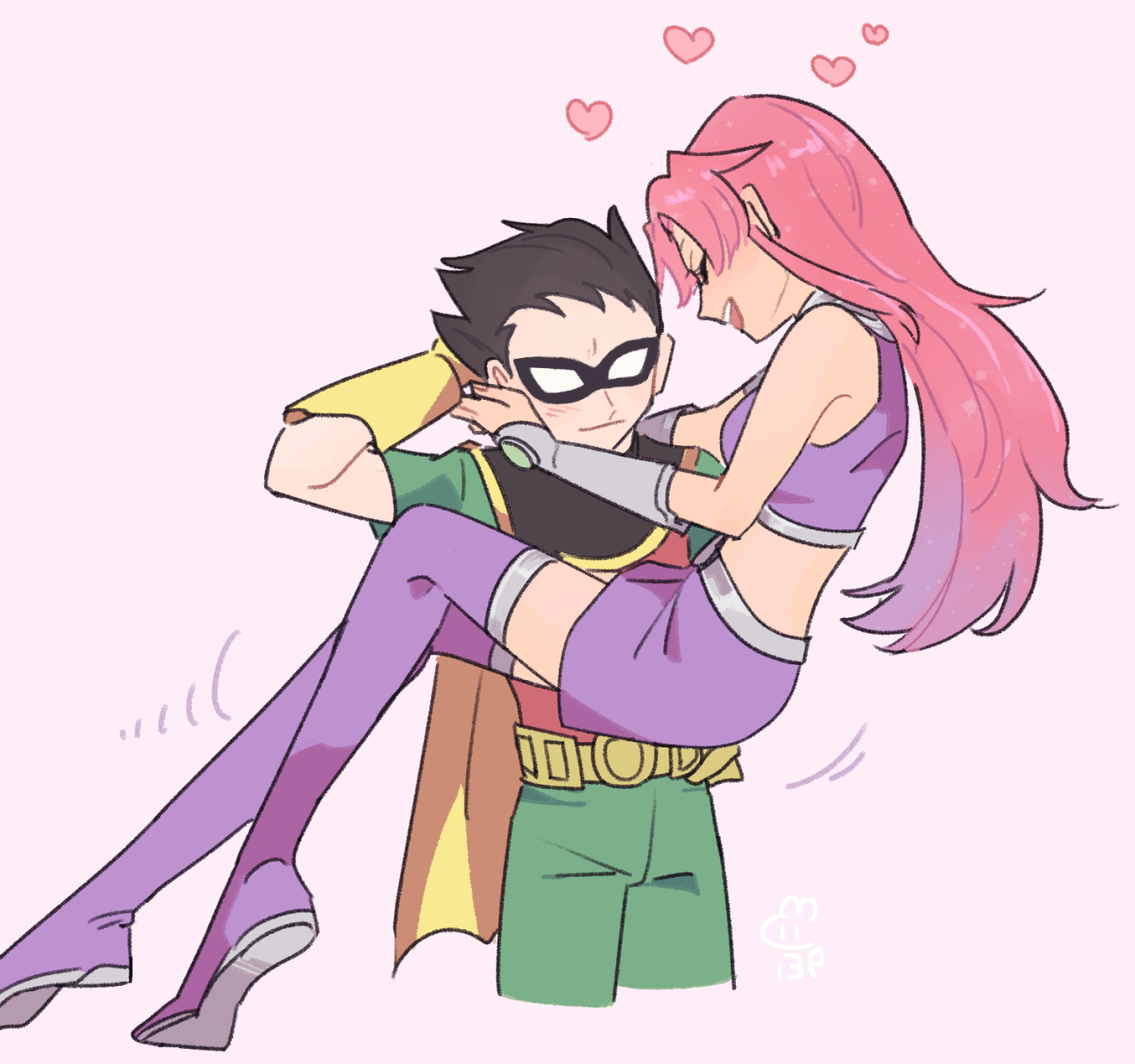 Detail Robin And Starfire Nomer 53